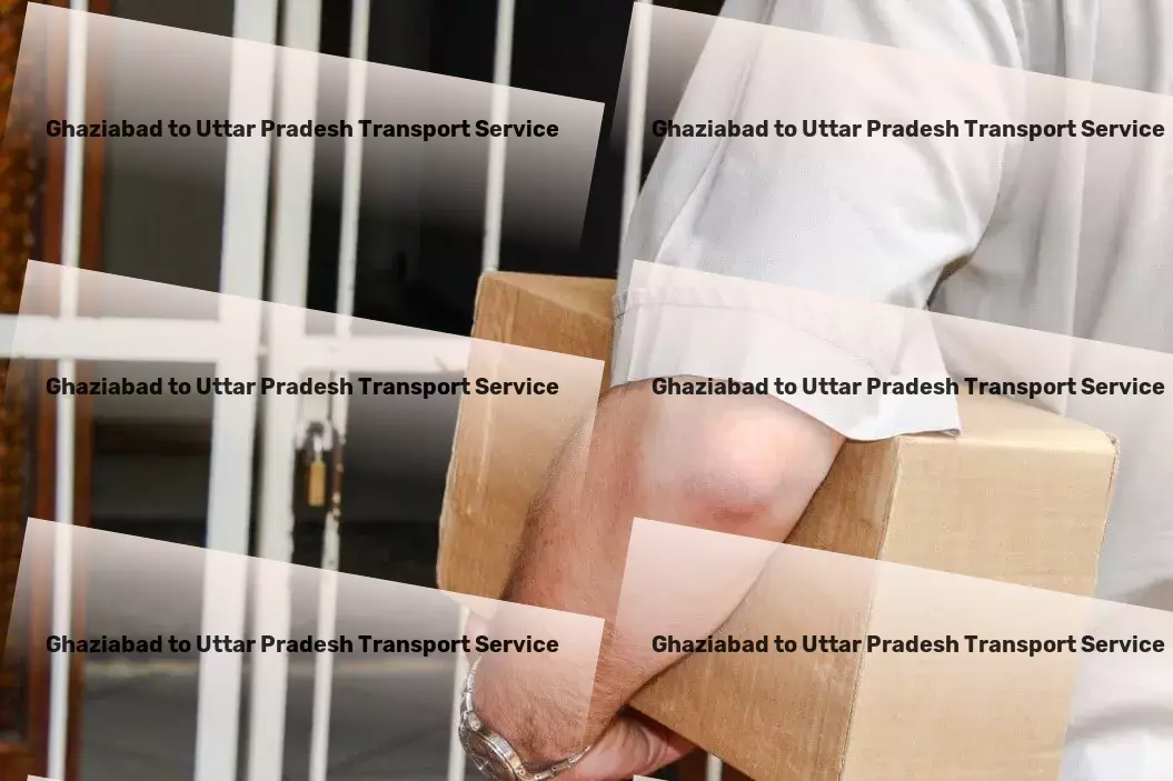 Ghaziabad to Uttar Pradesh Courier And Parcel Large-scale packers and movers