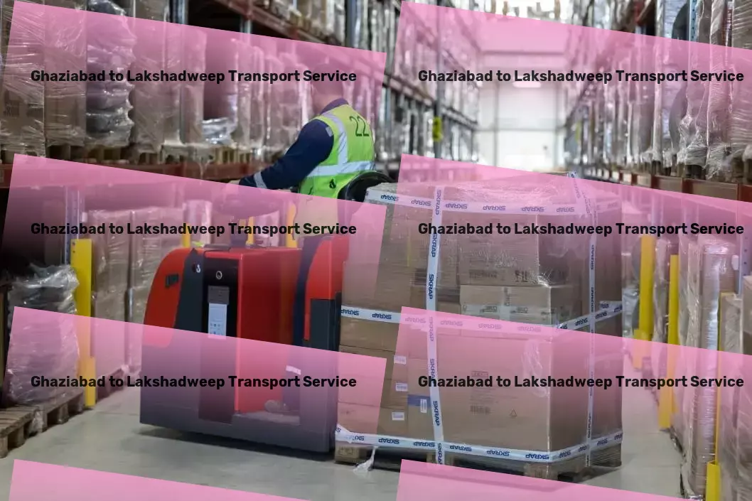 Ghaziabad to Lakshadweep Bike Transport And Scooty Courier Specialized package shipment